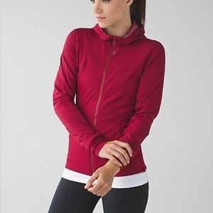 Lululemon In Flux Jacket Cranberry